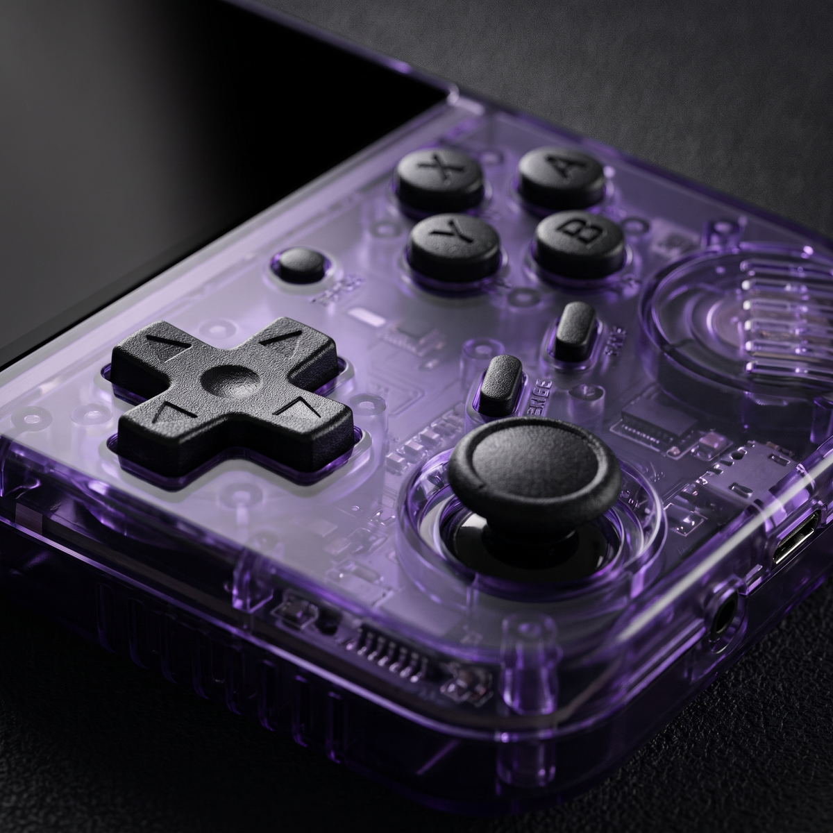RetroPulse One close-up of D-pad and joystick