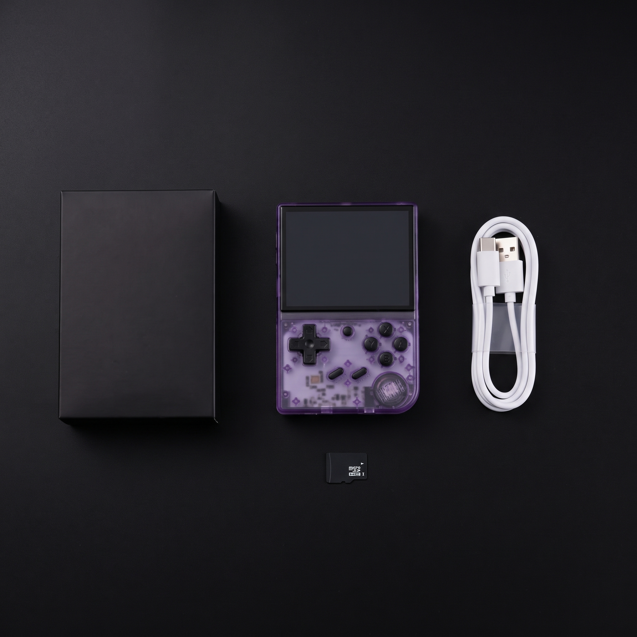 RetroPulse One what's in the box flat lay